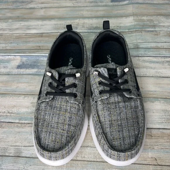 OrthoComfoot Womens Arch Support Slip on Orthopedic Boat Shoes Size EU 40 US 9 - Picture 4 of 11